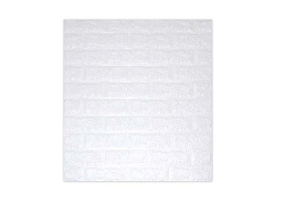 77x70cm Tuğla PE Köpük Duvar Kağıdı 3D Kendinden Yapışkanlı PE Köpük Duvar Sticker