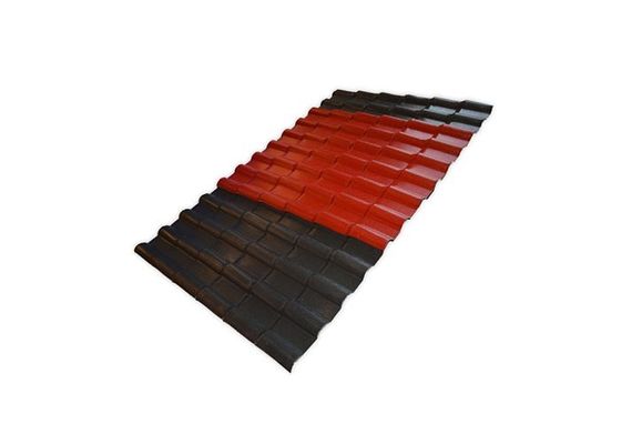 ASA Sentetik Reçine PVC Kiremit Oluklu UPVC Plastik Çatı Kaplama Levhaları