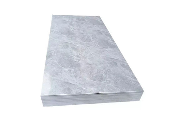 İç Duvar Dekorasyonu Suya Dayanıklı PVC UV Mermer Plastik Levha 1220x2800mm