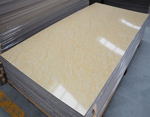 Mermer Alternatif İç Dekoratif PVC UV Mermer Levha 1220x2800x3mm
