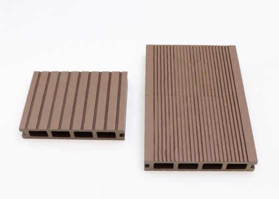 3d Kabartmalı Ahşap Tahıl WPC Decking Açık Ahşap Plastik Kompozit Döşeme