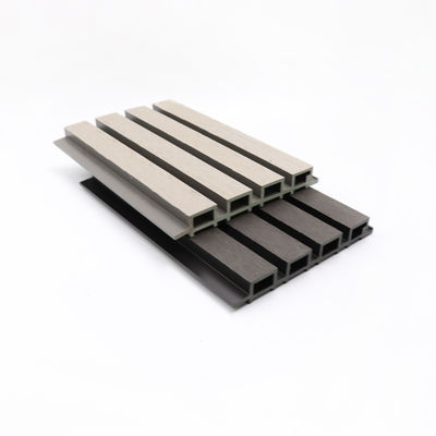 Co Ekstrüzyon Dış Mekan 159x10mm Dış Cephe WPC Duvar Paneli Kaplama Duvar Paneli