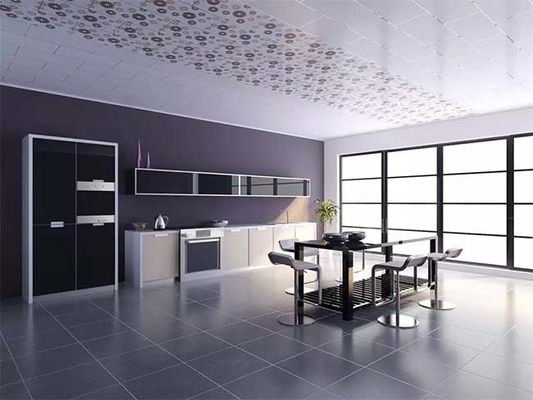 Kalınlık 4.5mm - 15mm Laminasyon İç PVC Duvar Panelleri Tuğla Tasarımı