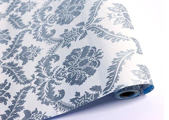 Su geçirmez PVC Duvar Kağıdı Etiket Rulosu 45cm 60cm Dekoratif