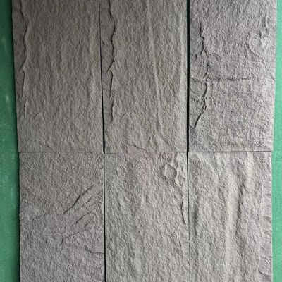 Hızlı Kurulum PU Sahte Taş Duvar Paneli Mantar Taşı Poliüretan 1200 * 600mm