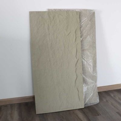 120 * 60cm Hafif Poliüretan Taş Duvar Paneli PU Sahte 5cm