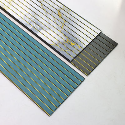 Duvarlar için ticari kalite PVC tavan paneli Deniz geçirmez Nem Dayanıklı PVC Duvar Tahtası Dükkan Otel Restoran