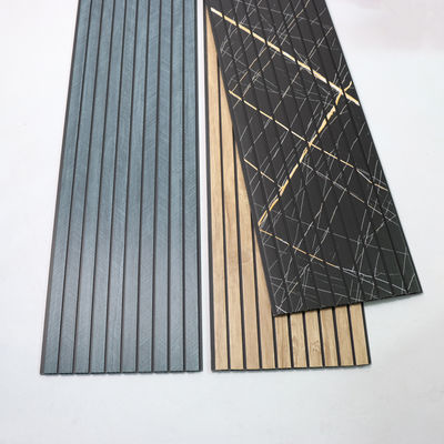 Kolay Kurulabilir Duvar İçin PVC Tavan Paneli Basit Duvar Tahta Çözümü Zaman Kazandırır ve İşgücü Düşük Kurulum Maliyeti Duvar Paneli