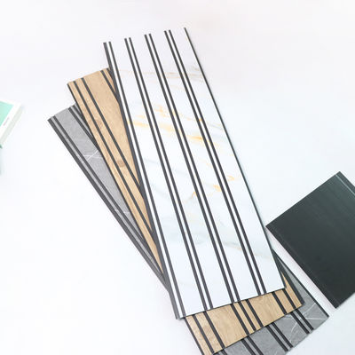 Su Geçirmez Yangına Dayanıklı PVC Duvar Paneli Hafif Kolay Kurulum İç ve Dış Duvar Kaplaması Banyo Mutfak Oturma Odası İçin