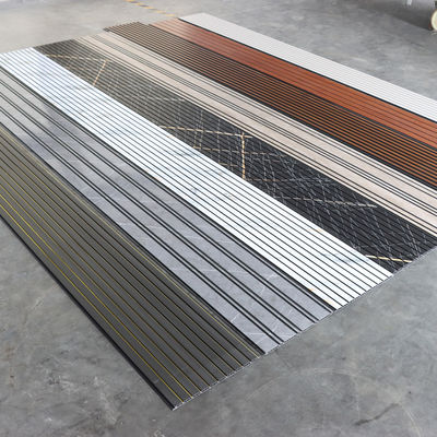 Ahşap Taneler PVC Duvar Paneli Dekoratif Duvar Tahtaları Yatak Odası Oturma Odası TV Arkaplan Duvarı İçin Ekolojik Dost Malzemeler