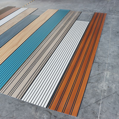 Ses yalıtımı PVC duvar paneli yatak odası ofis için termal yalıtım duvar paneli enerji tasarrufu malzemesi