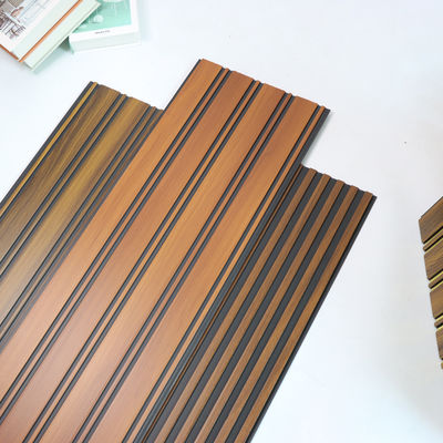 Ses yalıtımı PVC duvar paneli yatak odası ofis için termal yalıtım duvar paneli enerji tasarrufu malzemesi