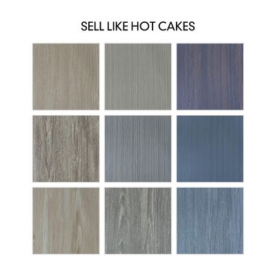 Kaymaz 0.3mm PVC Vinil Zemin Kaplama Rulosu Yüzey Zemin Çıkartması Temizlemesi ve Bakımı Kolay