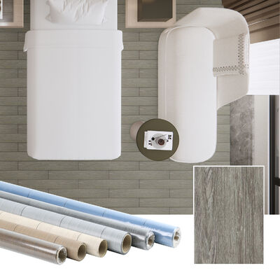 Yumuşak Dokunuşlu Rahat Kendinden Yapışkanlı Zemin Çıkartmaları Ayak Altı Dekoratif