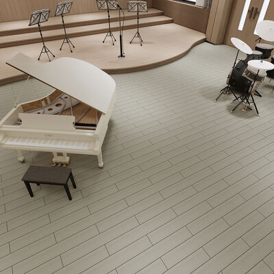 0.7mm Yapışkanlı Zemin Çıkartmaları Mantar Veya Yumuşak Doku Desenli