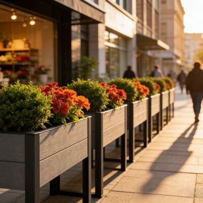 Metal Ayaklı Yükseltilmiş Bahçe Yatağı, Dış Mekan Sebze, Çiçek ve Ot Yetiştiriciliği İçin