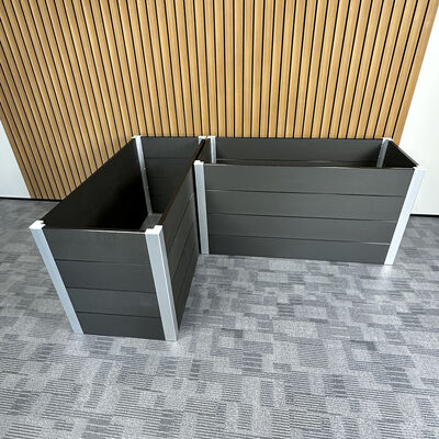 Büyük Yükseltilmiş Bahçe Yatak Saksı Kutusu, Açık Hava Sebze Çiçek Ot Bahçesi İçin