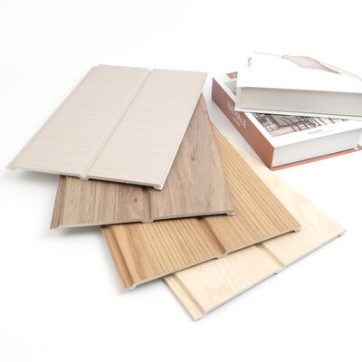 Toptan WPC Fluted Duvar Paneli Ahşap Plastik Kompozit İç Dekoratif Duvar Tahtaları