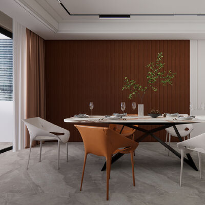 Toptan WPC Fluted Duvar Paneli Ahşap Plastik Kompozit İç Dekoratif Duvar Tahtaları