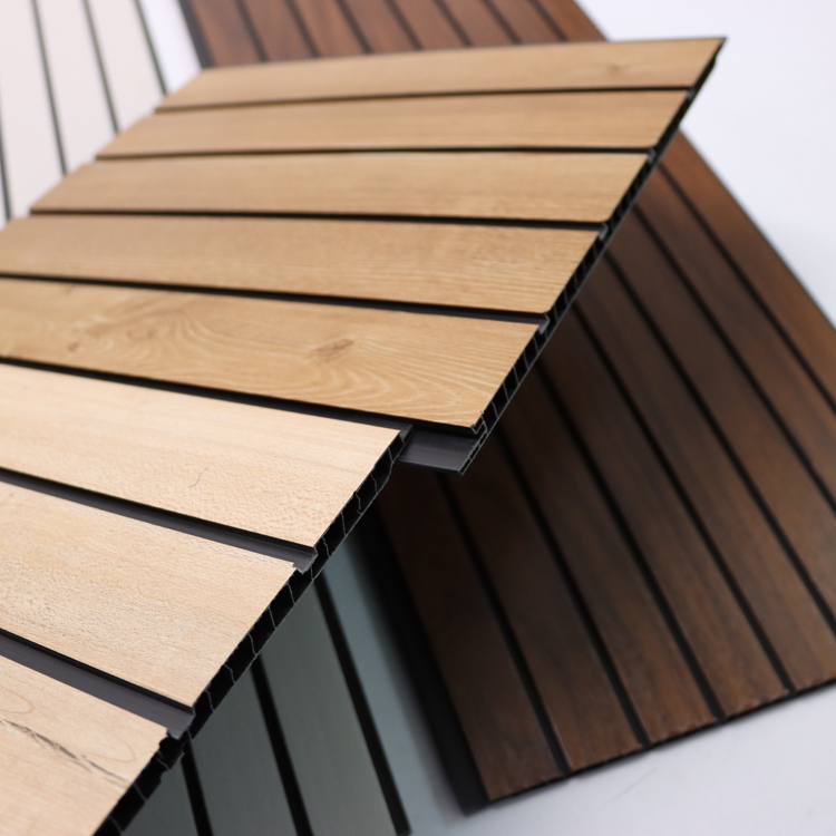 Ses yalıtımı PVC duvar paneli yatak odası ofis için termal yalıtım duvar paneli enerji tasarrufu malzemesi