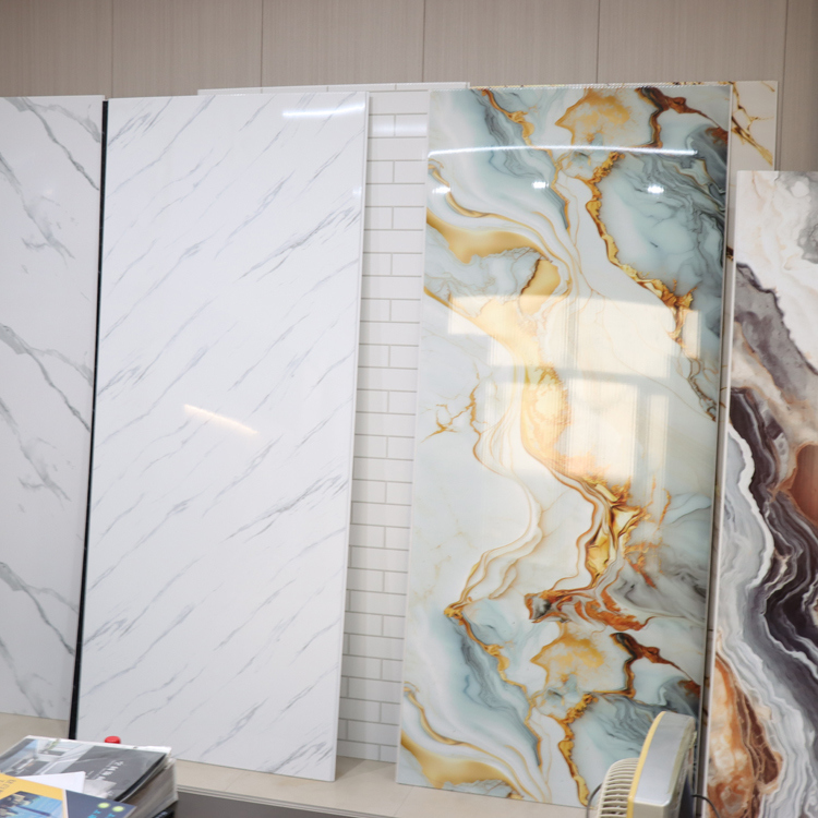 Tekstürlü Yüzey Pvc Banyo Duvar Panelleri Kayma Karşıtı Çizik Direnci