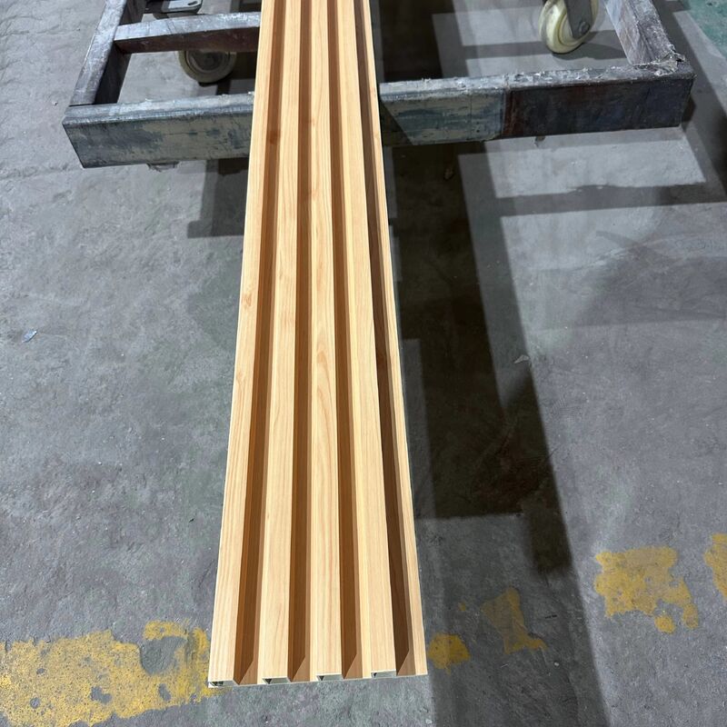 Easy to Install DIY Indoor WPC Wall Panel Interlocking Wall Decoration  Cladding