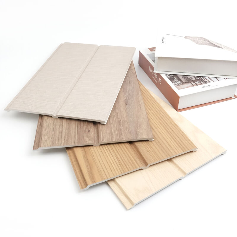 Toptan WPC Fluted Duvar Paneli Ahşap Plastik Kompozit İç Dekoratif Duvar Tahtaları