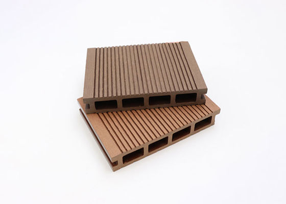 Ahşap Zemin 3D Kabartma Doku WPC Decking Kompozit Güverte Zemini Suya Dayanıklı