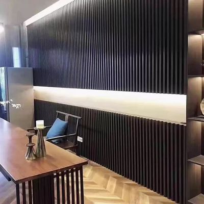 Ahşap Alternatif İç Mekan 195x28mm İç Mekan WPC Duvar Paneli WPC Dekoratif Duvar Paneli