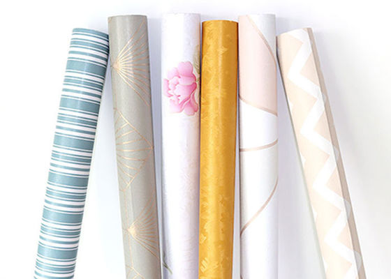 Soyma PVC Vinil Temas Kağıdı Vantage PVC Duvar Kağıdı Etiket Rulosu Yazdırılabilir Mermer