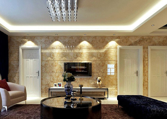 1220x2440 PVC İmitasyon Mermer Levha Suya Dayanıklı Alternatif Pano Duvar Levhası