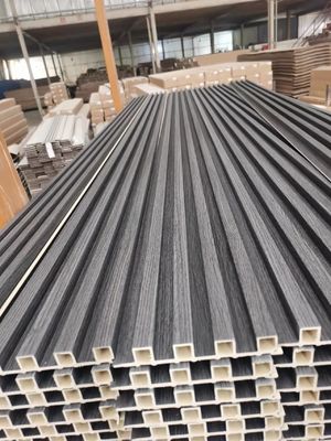 İç Duvar Dekorasyonu İç Mekan WPC Dekoratif Duvar Paneli Ahşap Plastik Kompozit