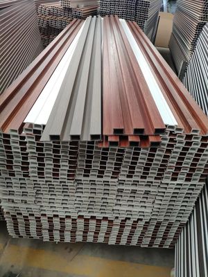 Ahşap Alternatif İç Mekan 195x28mm İç Mekan WPC Duvar Paneli WPC Dekoratif Duvar Paneli