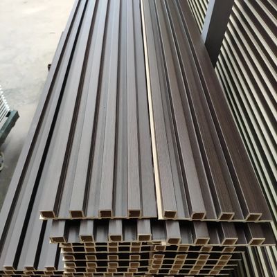 Ahşap Alternatif İç Mekan 195x28mm İç Mekan WPC Duvar Paneli WPC Dekoratif Duvar Paneli