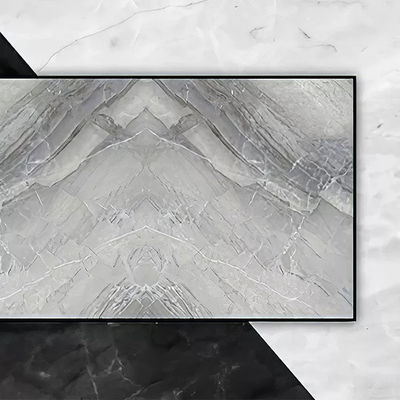 Yüksek Parlak 1220x2440mm PVC Mermer Levha 3mm PVC Duvar Paneli