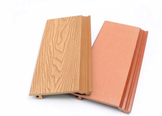 Su geçirmez Dış Cephe WPC Duvar Paneli 219x26mm WPC Dış Cephe Paneli Duvar Kaplaması
