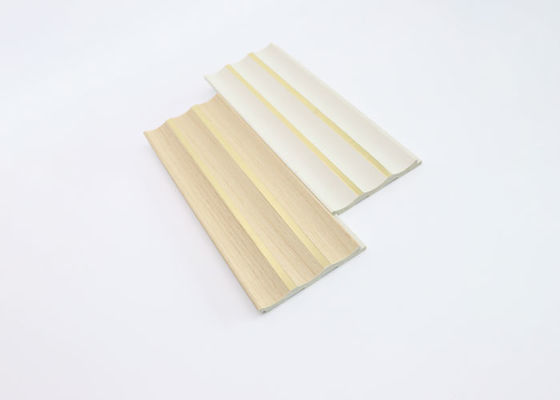 Su geçirmez 120x12mm PS İç Dekorasyon Duvar Paneli PS Dokulu Duvar Kaplaması