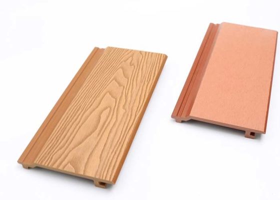 219x26mm Dış Cephe WPC Duvar Paneli 2900x216x26mm Co Ekstrüzyon WPC Duvar Paneli