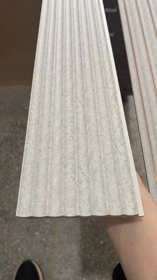 Su geçirmez Dekorasyon PS İç Mekan 3D Ahşap Duvar Kaplama Korniş Kalıplama