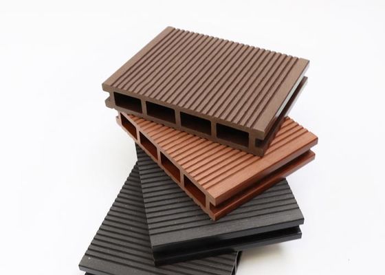 Co Ekstrüzyon Dış WPC Decking İçi Boş Kompozit Decking Board