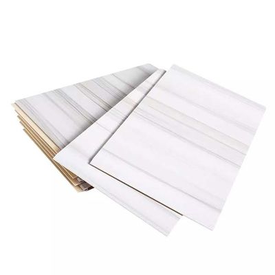 Laminat PVC Tavan Panosu Saf Beyaz PVC Panel Mat Beyaz PVC Tavan Duvar Paneli