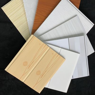 Laminat PVC Tavan Panosu Saf Beyaz PVC Panel Mat Beyaz PVC Tavan Duvar Paneli