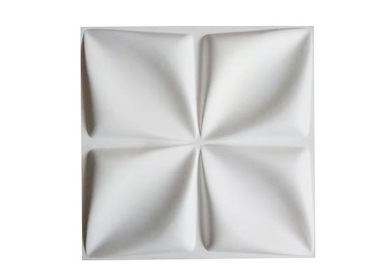 500x500mm Dekoratif 3D Duvar Panelleri PVC Ev Elmas Altın Duvar Paneli