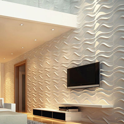 Sanat Duvar Paneli Geometrik Dekoratif 3D Duvar Panelleri 3D PVC Duvar Paneli