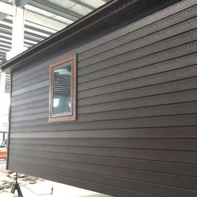 Çoklu Renkler HDPE 219x26mm WPC Duvar Kaplama Dış Dekorasyon Malzemesi