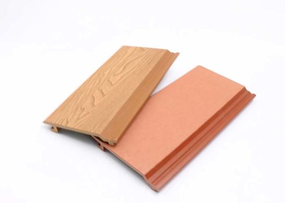 Çoklu Renkler HDPE 148x21mm Dış WPC Duvar Paneli Dekorasyon Malzemesi