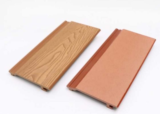 Çoklu Renkler HDPE 148x21mm Dış WPC Duvar Paneli Dekorasyon Malzemesi