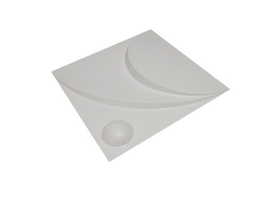 İç Mekan Dekorasyonu İçin Yanmaz Modern Sanat Zengin Modelleri PVC 3D Duvar Paneli
