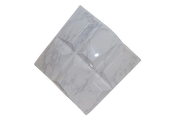 İç Mekan Dekorasyonu İçin Yanmaz Modern Sanat Zengin Modelleri PVC 3D Duvar Paneli