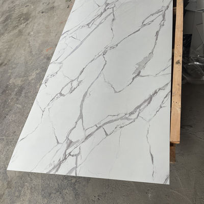 3D Baskı PVC Mermer Levha UV Mermer 1220x2440 Mm Duvar Dekorasyonu İçin
